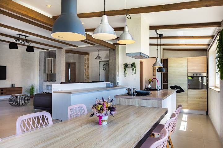 Villa für 12 Personen mit Garten in Sisan, Südküste Istrien