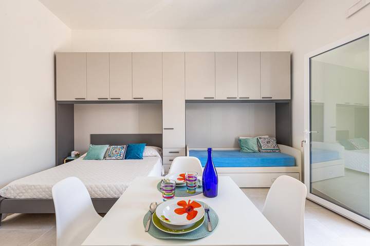 Appartement entier, Appartement de vacances pour 5 personnes in Porto Cesareo, Golfe de Tarente