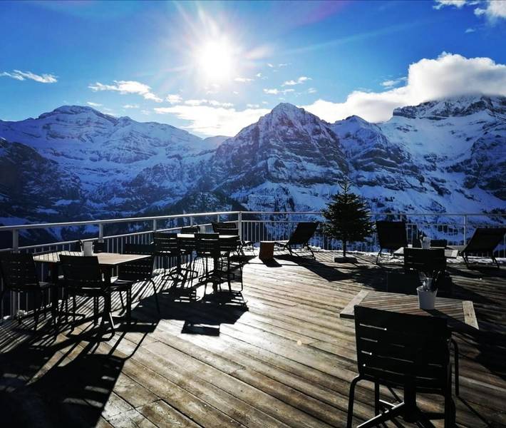 Hôtel pour 4 personnes, avec jardin ainsi que vue et sauna à Champéry - 2
