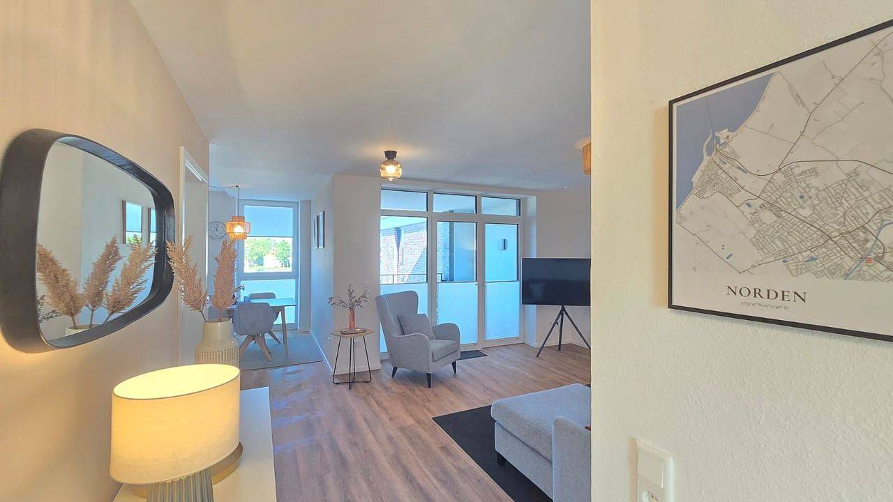 Entire vacation apartment, Ferienwohnung für 4 Personen (83 m²) in Norden in Norden, Norden and Surroundings