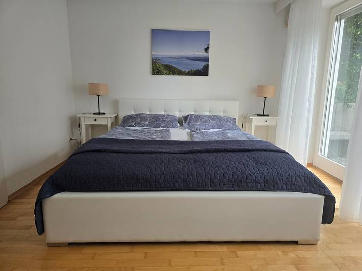 Studio für 2 Personen, mit Garten und Seeblick am Bodensee