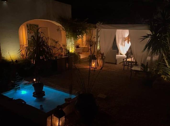 BnB für 2 Personen, mit Terrasse und Garten sowie Ausblick auf Favignana