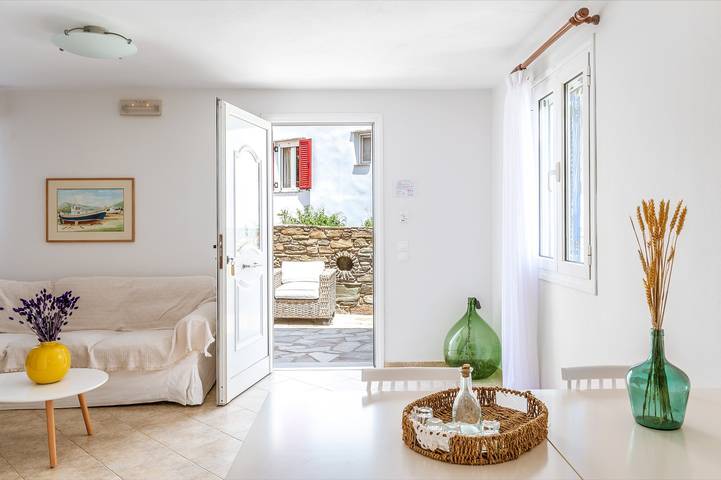 Location de vacances pour 5 personnes, avec jardin et balcon dans Tinos - 3