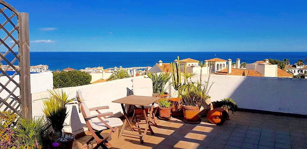 Vakantiewoning voor 4 personen, met balkon en kinderzwembad in Manilva