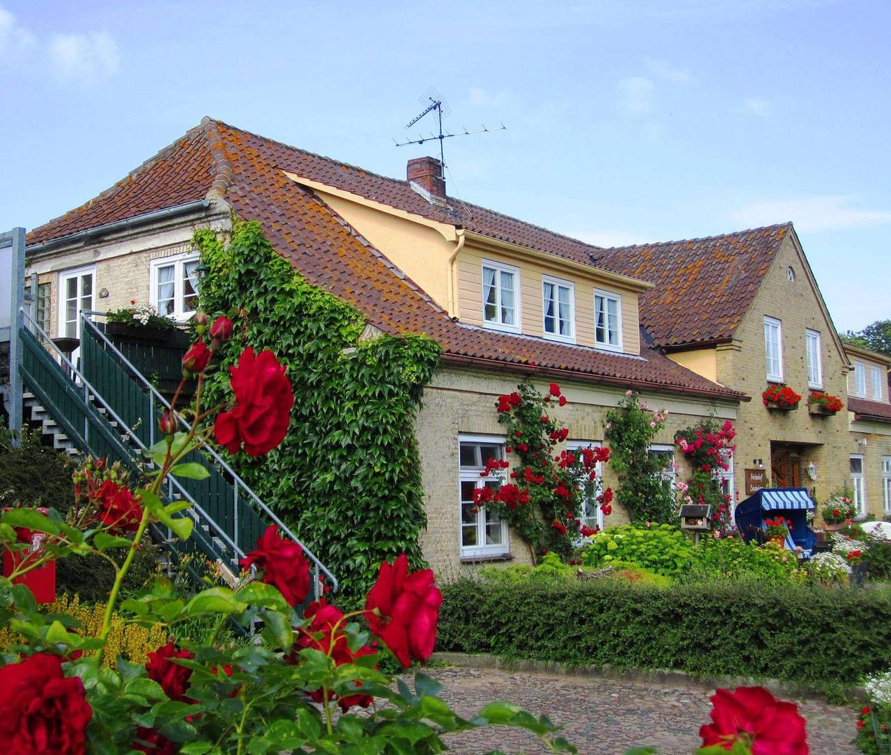 Apartamento entero, Urlaub auf dem Ferienbauerrnhof - direkt an der Küste mit traumhaften Meerblick! in Este de Fehmarn, Isla de Fehmarn