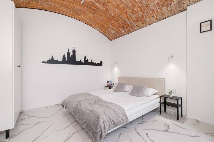 Apartamento estúdio para 2 pessoas, adaptado a crianças em Cracóvia