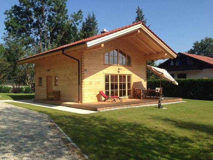 Ferienhaus für 4 Personen, mit Terrasse in Das Blaue Land