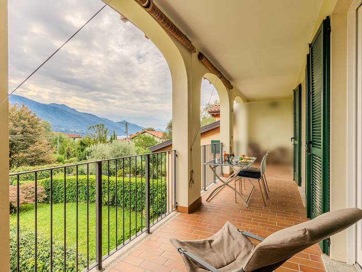 Gîte pour 2 personnes, avec balcon et vue sur le lac dans Lac de Côme - 3
