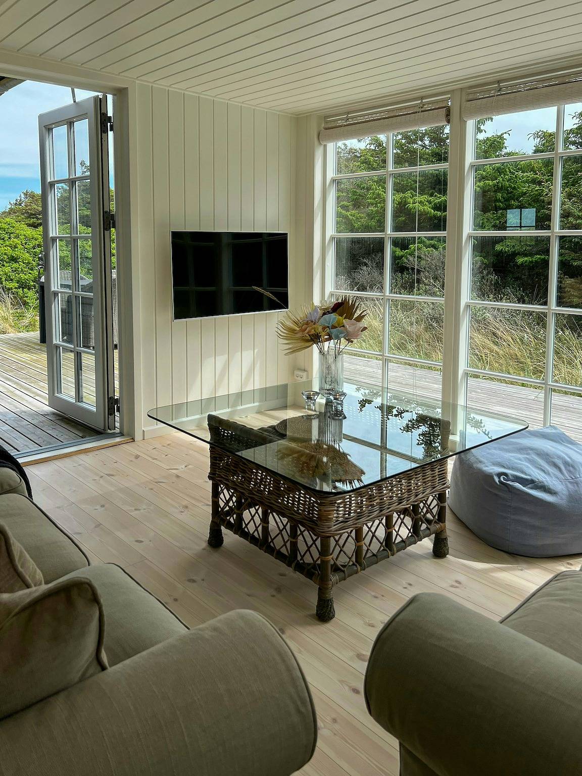 Badehotel-inspiriertes Ferienhaus am Strand von Tranum in Jammerbugt