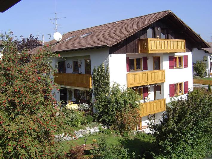 Geheel appartement, Appartement 'Bamberger Gipfelblick' met Uitzicht op de Bergen, Balkon en Wifi in Hopferau, Zwaben (Bayern)