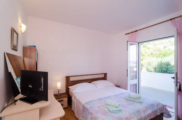 Gästehaus für 2 Personen mit Balkon in Brasina, Dubrovnik-Neretva
