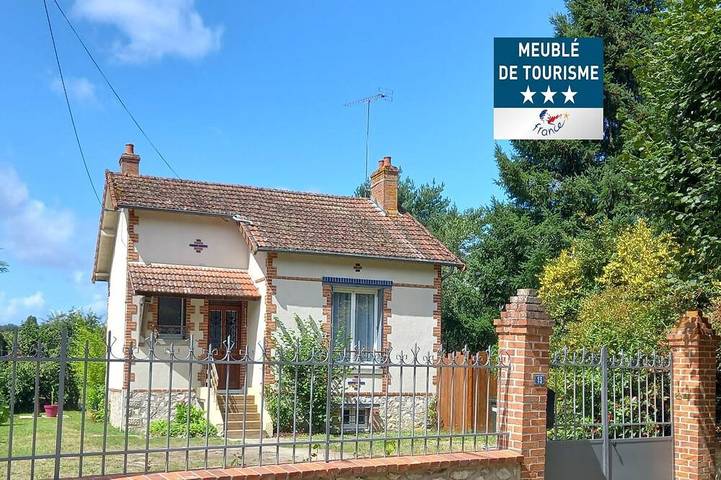 Maison de vacances pour 2 personnes, avec terrasse et jardin - 1