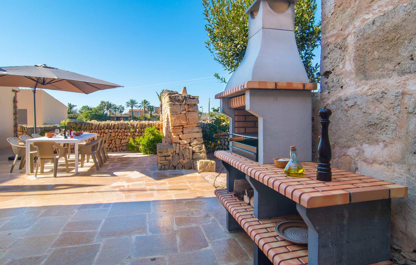 Gemütliches Apartment mit Pool und Strand in der Nähe in Es Trenc, Campos