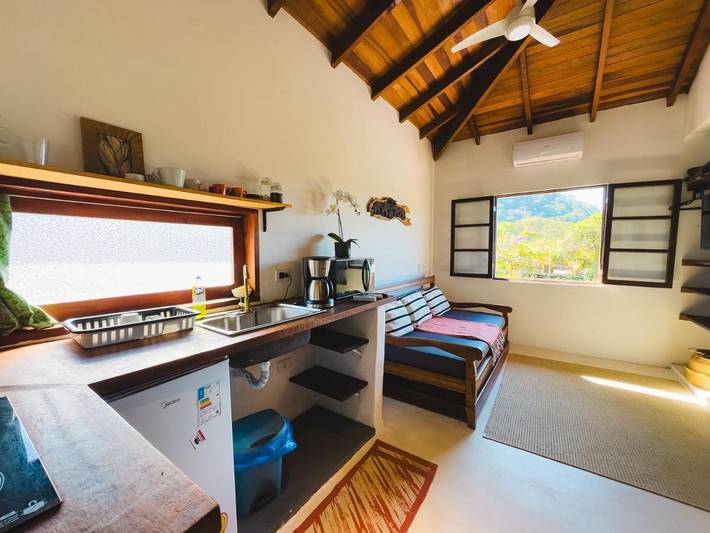 Casas e apartamentos de temporada para 2 pessoas, com jardim em Praia da Baleia