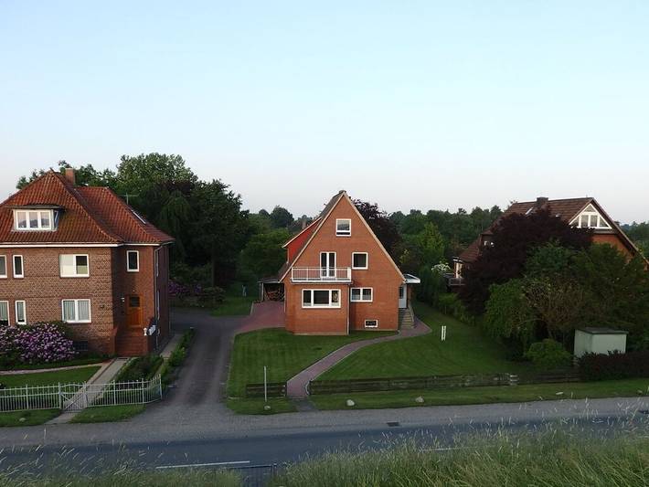 Haus Helgoland - Ferienwohnung Unterland in Grünendeich, Landkreis Stade