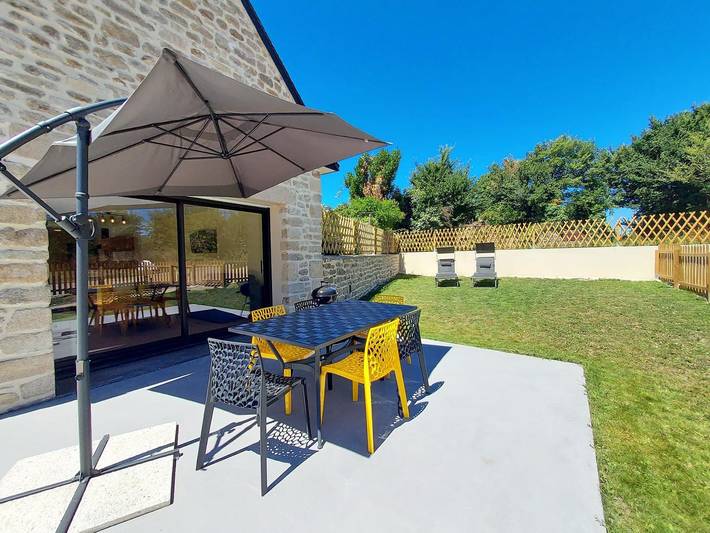 Gîte pour 3 personnes, avec Terrasse et Jardin