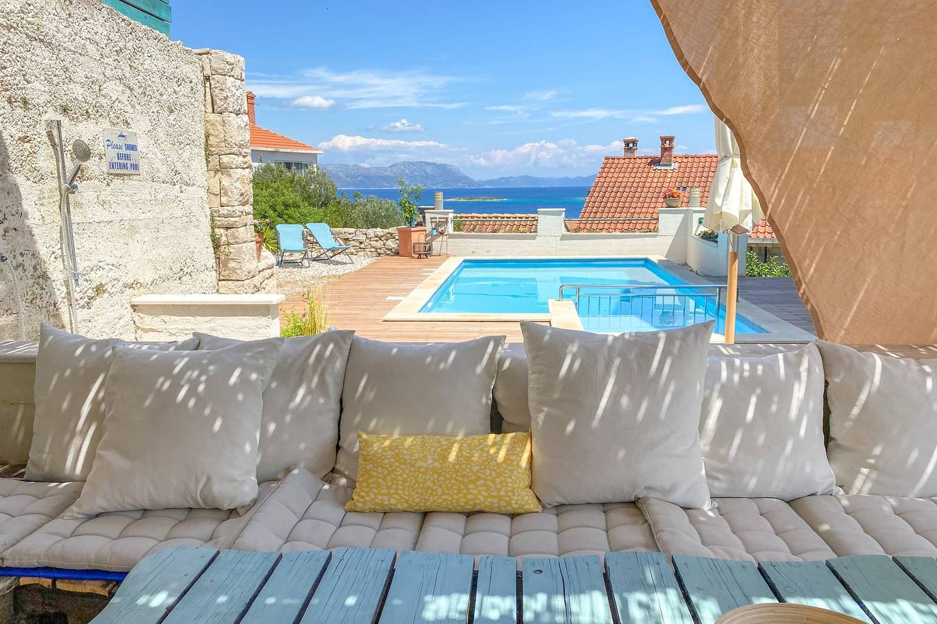 Ganze Wohnung, Öko-Ferienwohnung Sonnenschein -  Olive Tree für 4 in Lumbarda, Korcula