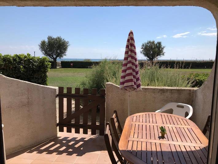 Appartement de vacances pour 4 personnes, avec vue et jardin