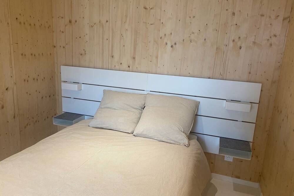Ganze Wohnung, Air-conditioned wooden lodge in Audenge, Arcachon und Umgebung