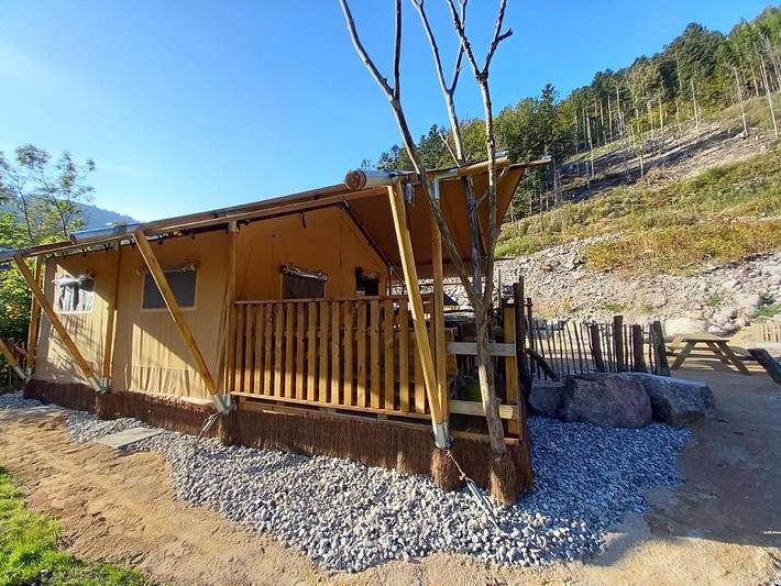 Tente pour 2 personnes, avec vue ainsi que jardin et terrasse dans Grand Est - 4
