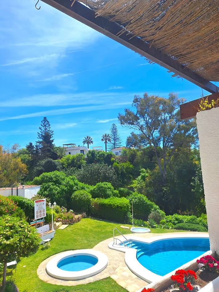 Casa de férias para 6 pessoas, com piscina infantil e jardim em El Faro