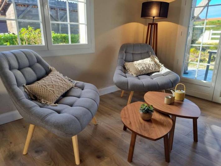 Maison de vacances pour 6 personnes, avec jardin