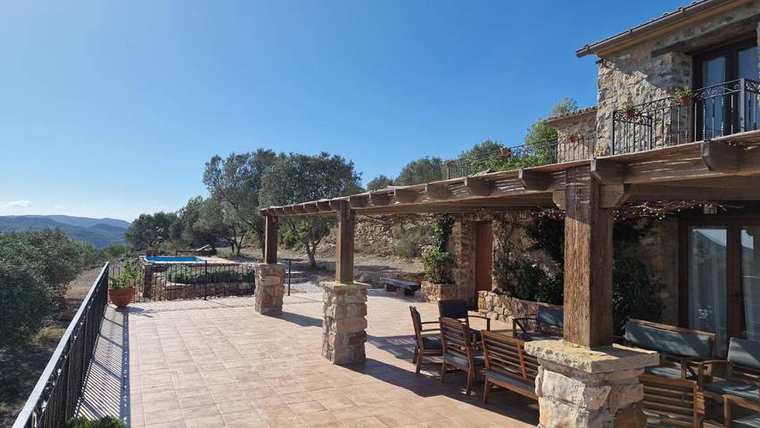 Casa rural para 2 personas, con vistas además de piscina y jardín en Comunidad Valenciana - 3