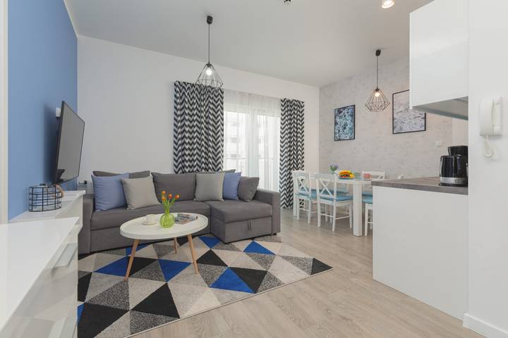 Ferienwohnung für 4 Personen, mit Garten in Grzybowo