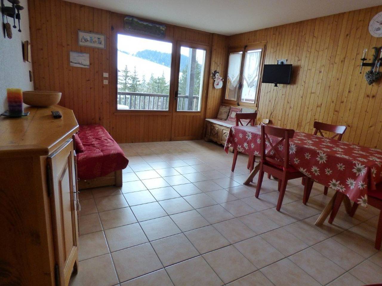 Appartement entier, Charmant 2 pièces au cœur du Chinaillon - 4 Pers. in Chinaillon, Le Grand-Bornand