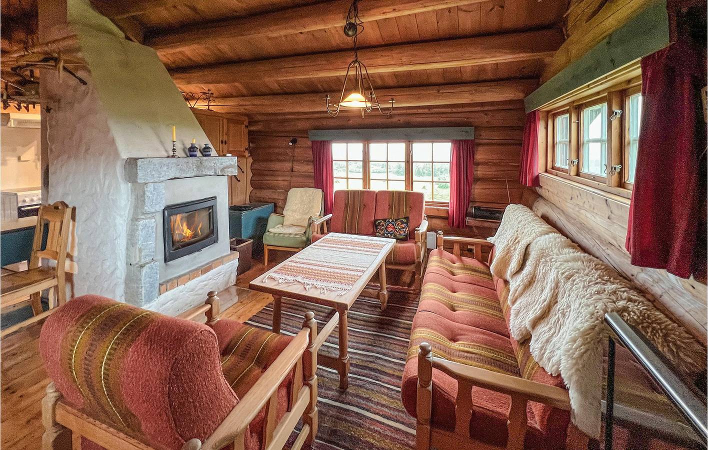 Holiday home for 7 people with garden in Ringsaker