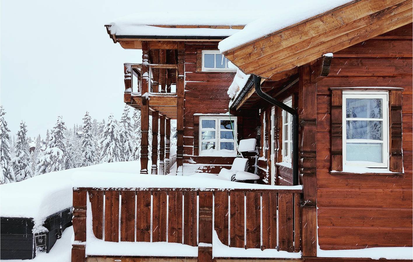 Ferienhaus für 9 Personen mit Sauna in Hjartdal
