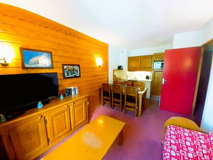 Appartement entier, Appartement avec vue parc – 6 pers. in Valfréjus, Modane