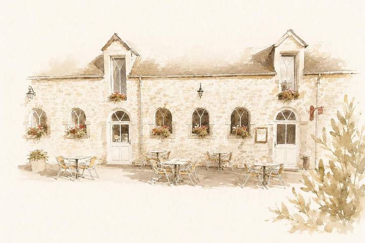 Location de vacances pour 3 personnes, avec vue et jardin à Saint-Martin-de-Varreville - 3