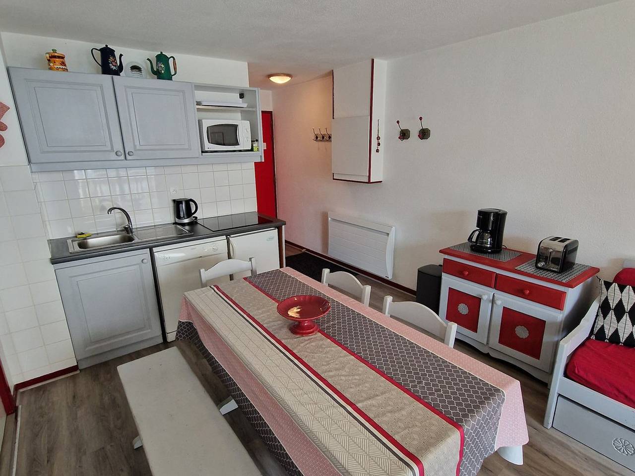 Ganze Wohnung, 3-Zimmer-Wohnung für 6, nahe Skilift in Valfréjus in Valfréjus, Modane