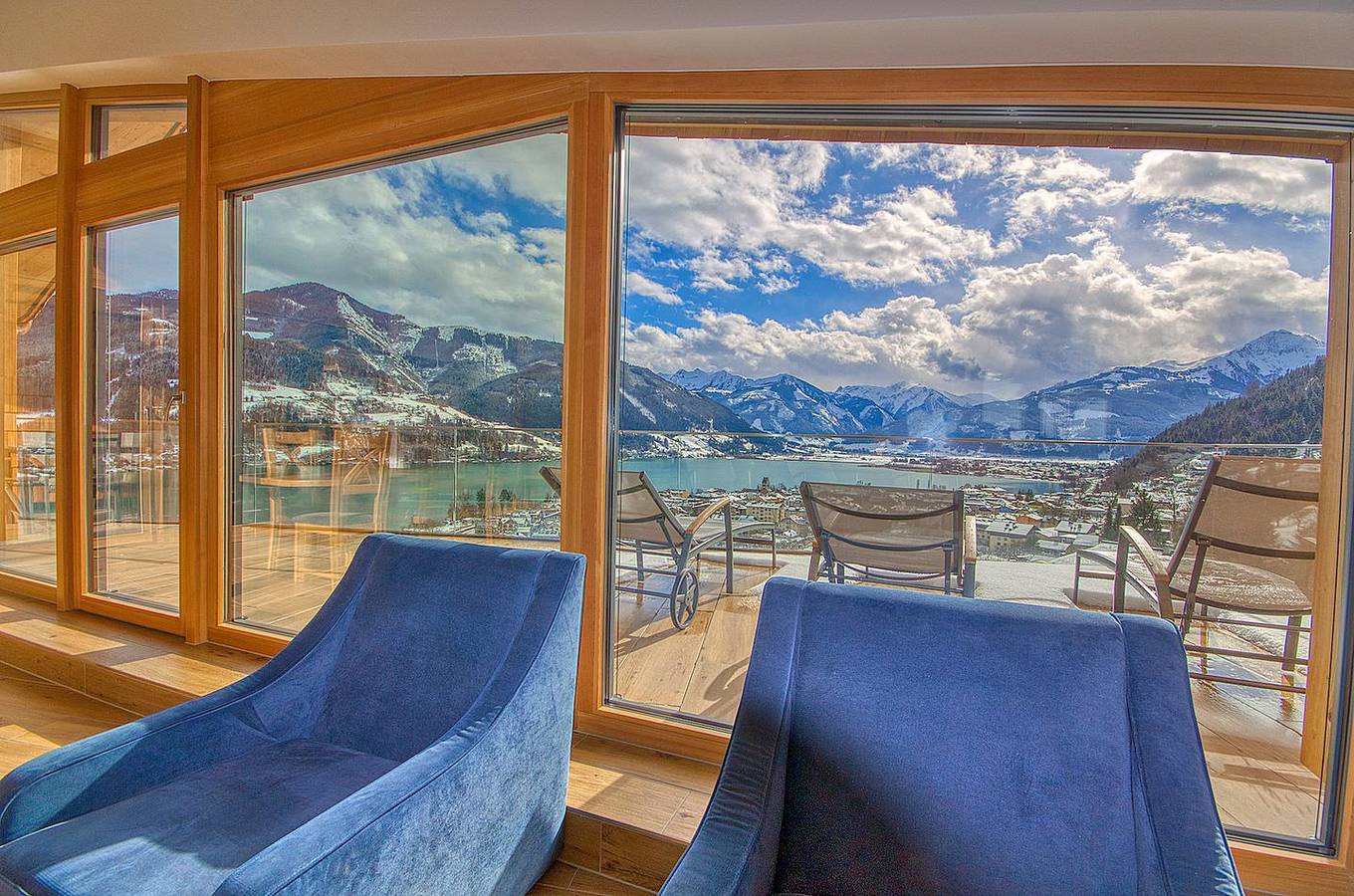 Ganze Wohnung, Luxuriöses Penthouse mit Sauna und atemberaubendem Ausblick über Zell am See in Zell am See (Stadt), Zell am See