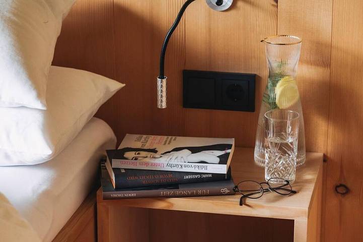 Blockhütte für 6 Personen, mit Balkon und Garten sowie Sauna in Mellau - 4