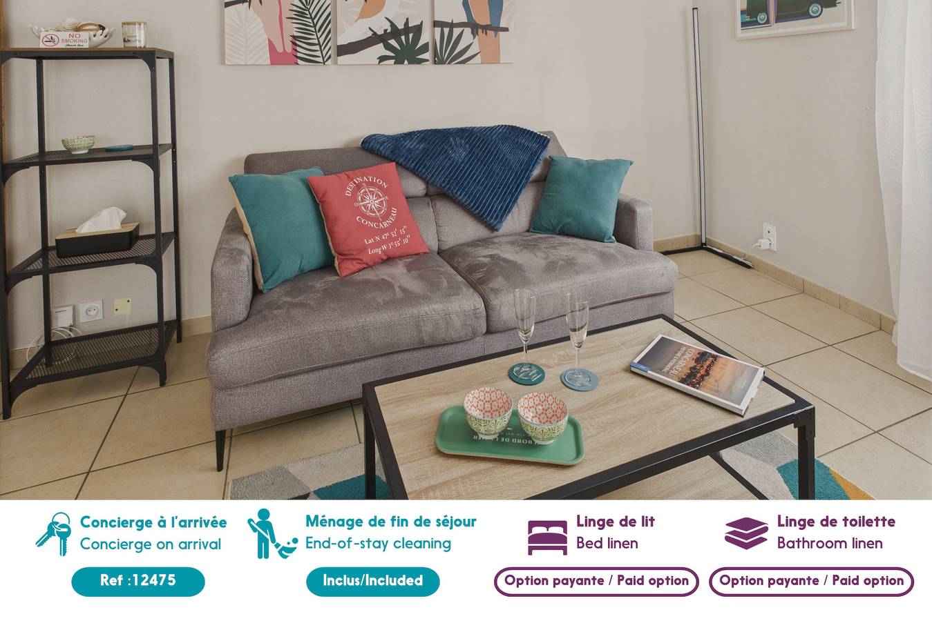 Appartement entier, Appartement pour 2 en plein centre ville in Concarneau, Région de Quimper