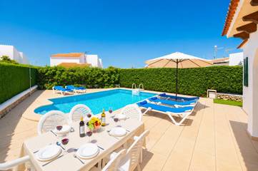 Villa in Ciutadella, Menorcas Küste für 6 