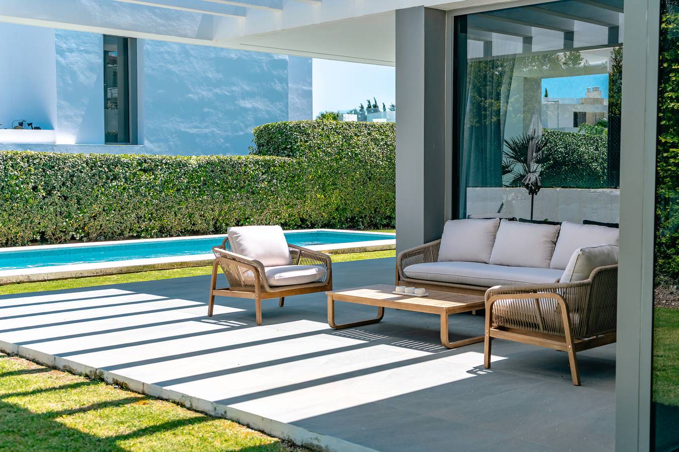 Villa 'Dominica' con vistas al mar, Wi-Fi y aire acondicionado in Estepona, Costa del Sol