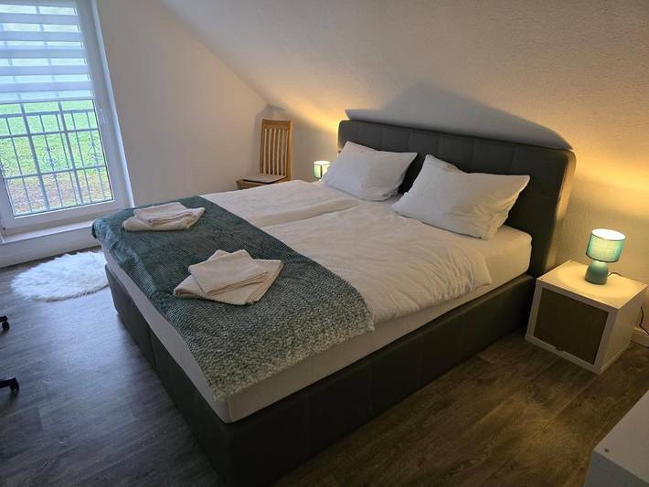 Ferienhaus für 6 Personen, mit Ausblick und Garten in Heede