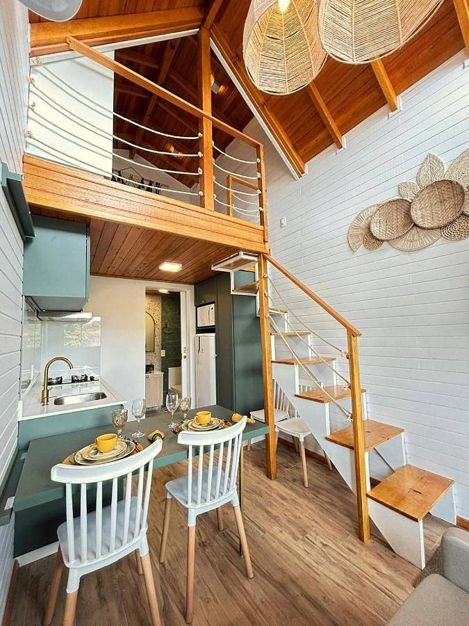 Chalet pour 4 personnes, avec terrasse et vue - 1