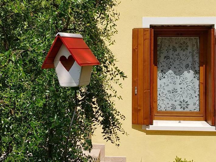 Appartement de vacances pour 5 personnes, avec jardin et vue