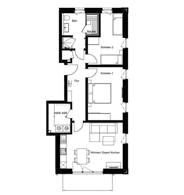 Ganze Wohnung, Dahmer Strand 2 - Das Brockhaus in Strand Dahme, Dahme