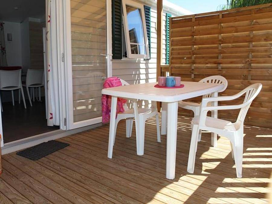 Flower Camping Domaine Villa Verde - Mobile home 6 persons - Blimouses 3 bedrooms air-conditioned in Callas, Draguignan region