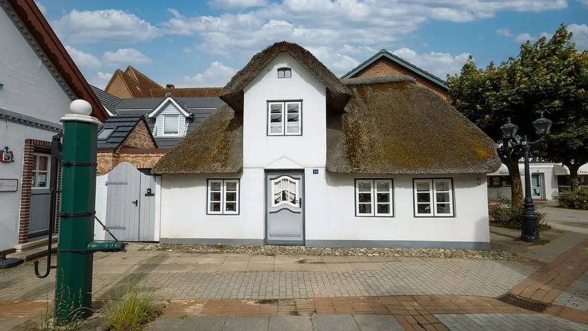 Ferienhaus mit Meerblick für 4 Personen, mit Sauna und Terrasse sowie Garten in Wyk auf Föhr (Stadt)