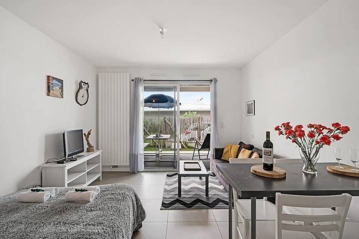 Ganze Wohnung, Anglet Plage / Chambre d'amour / Terrasse /parking in Anglet, Bayonne und Umgebung