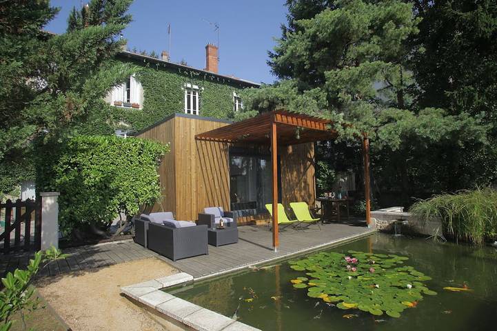 Gîte pour 2 personnes, avec Terrasse et Jardin à Caluire-et-Cuire
