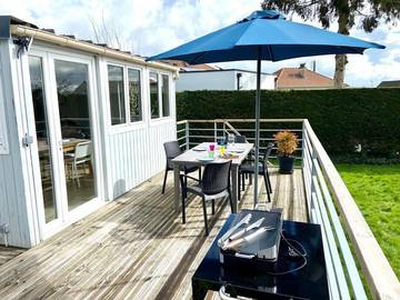 Gîte pour 4 personnes, avec jardin à Beuzeville