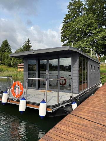 Boot für 2 Personen, mit Terrasse, mit Haustier in Polen