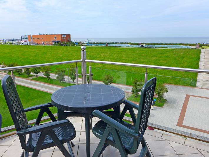 Ferienwohnung für 2 Personen, mit Garten und Balkon in Norddeich - 2